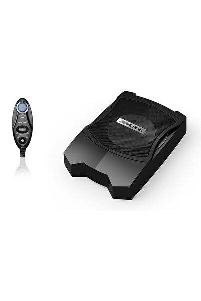 Alpine PWE-V80 Subwoofer auto activ, cutie de bas sub scaun