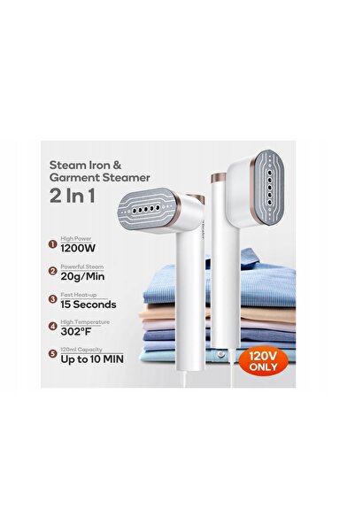 NO BRAND Newbealer nb 316c aparat de călcat cu aburi portabil 1200W