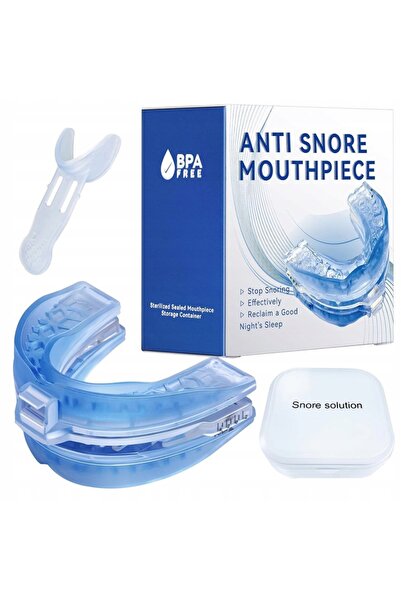 NO BRAND Aparat anti-șocăitul dinților, termoplastic, 1 bucată, anti-sforăit