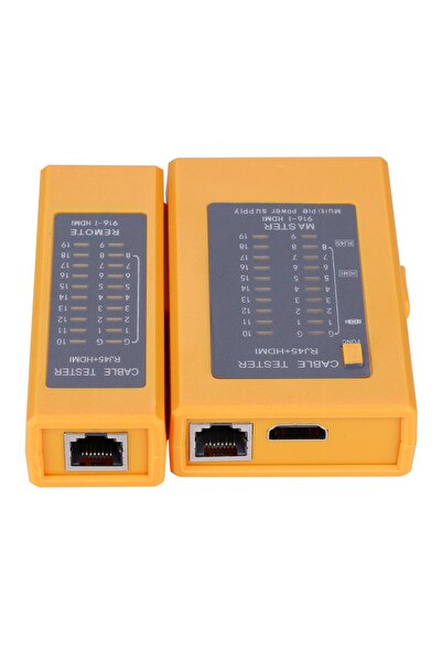 NO BRAND Tester de cabluri LAN pentru cabluri de rețea HDMI Rj45