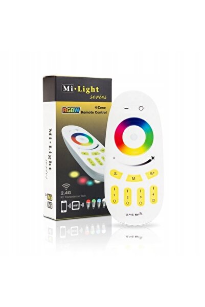 NO BRAND Telecomandă LED Mi-Light FUT096 RGB/RGBW cu 4 zone, tactilă și fără fir