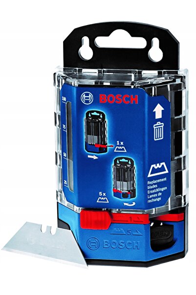 Bosch 50 cuțite cu lamă trapezoidală cu magazie