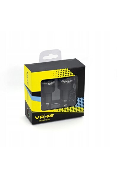 NO BRAND Barracuda VR46 Greutăți de capăt pentru volan Negru