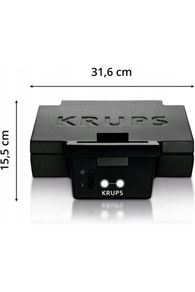 NO BRAND Aparat de făcut sandvișuri 850 W Antiaderent Design modern Negru