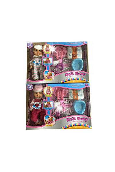 NO BRAND Păpușă mare pentru copii Bobas + Accesorii Biberon Sunete Nocturne p...