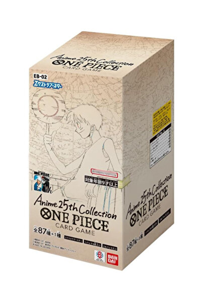 ONE PİECE Card Game EB-02 Extra Booster Box – Anime 25th Collection Japanese ...