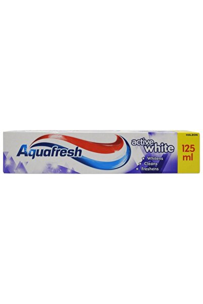 Aquafresh Паста за зъби, Аквафреш, 125 мл Активно бял