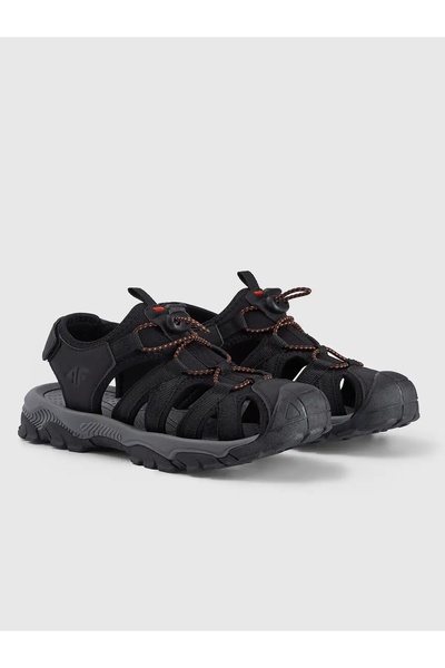 NO BRAND Sandale pentru băieți 4F Jr M115 Ss26 |   Cu vârf închis, negru, 37