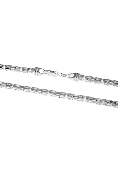 NO BRAND Brățară de argint Bizantin Regal 21cm 5mm !