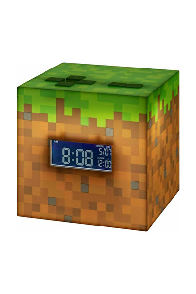 Paladone Minecraft Καφέ Επιτραπέζιο Ρολόι