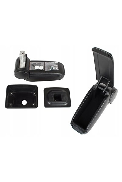 NO BRAND Cotieră auto din piele ecologică neagră, dedicată Seat Leon 2 II 2005-