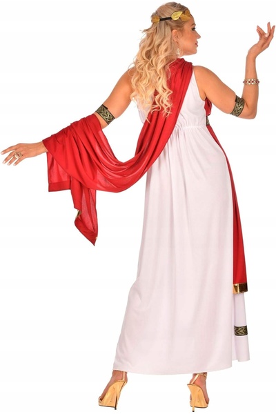 NO BRAND Costum Zeiță Greacă Olympus, Set Rochie Romană, Deghizare Carnaval, M