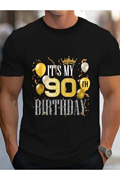 799 100% Cotton It's My 90th Cool 90 Years Old Birthday Party T-Shirt Women's...