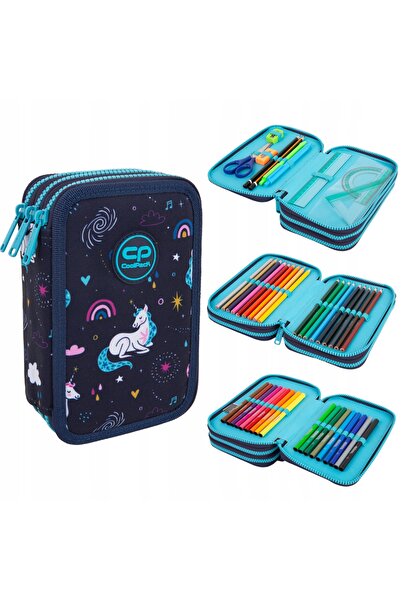NO BRAND Coolpack Penar cu trei compartimente și accesorii Jumper 3 Unicorn F...