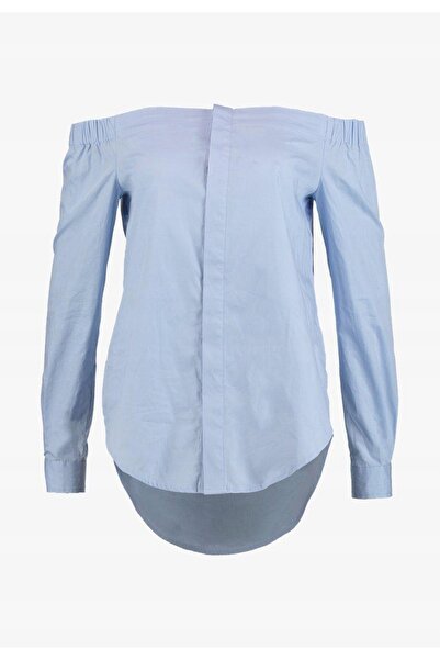 NO BRAND Bluză Hiszpanka, cămașă albastră, Zalando 36