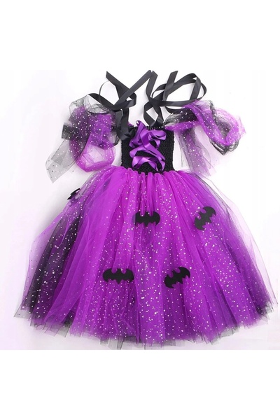 NO BRAND Set Costum Vrăjitoare Vrăjitor Zână Pălărie Mătură Halloween 104 110