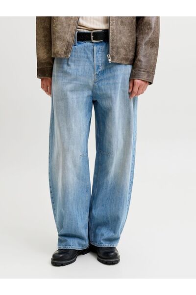 Jack & Jones Blugi cu croială barrel fit JJIJOEY JJJADEN SBD 624 LN