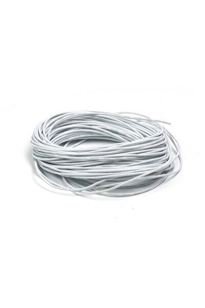 Duravel Electrical Wire Cable for Power Transmission-White 1.5mm, 30 Meter
