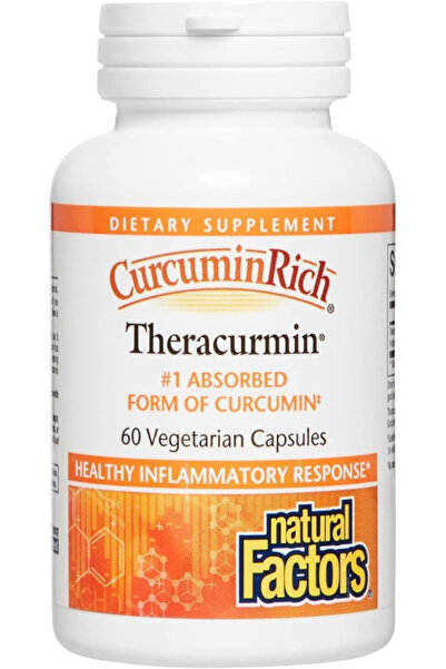 Natural Factors , Curcuminrich, Theracurmin, 60 Veggie Caps