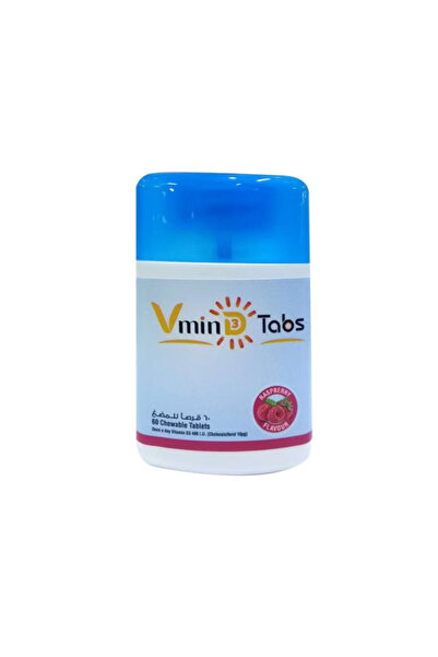Generic Brand Vmin D3 Chewable Raspberry Tabs, 60'S