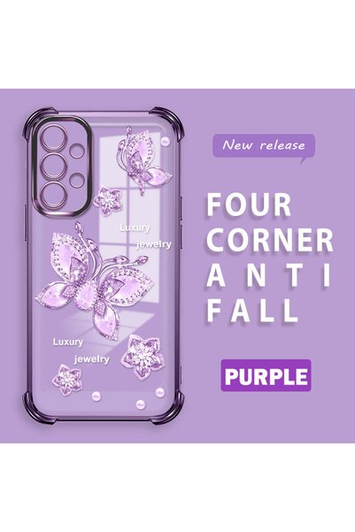 ucuc Samsung Galaxy A13 4g Compatible Transparent Back Four Corners Reinforce...