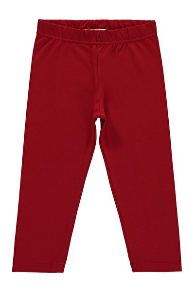 Civil Girls Basic Tights for 2-5 Years - Red