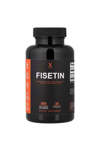 HUMANX Fisetin Cognitive Support 500Mg - 98% Pure Fisetin 30 Caps