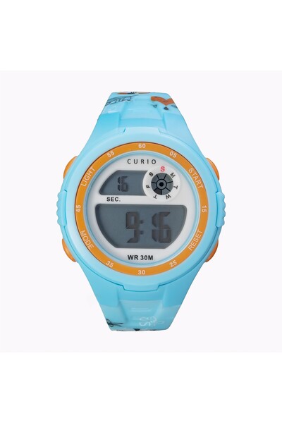 Curio Kids's Plastic Digital Watch CU-2117LK-9 - 38 mm