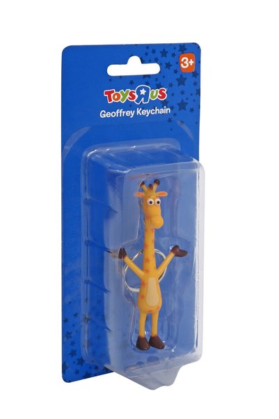 Toys R Us سلسلة مفاتيح على شكل شخصية جيفري - 7 سم