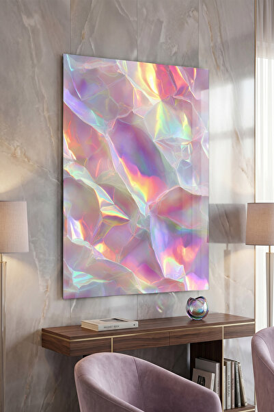 ARTAGE Glass Table Wall Decoration (Unbreakable) - Home Office Decorative Ite...
