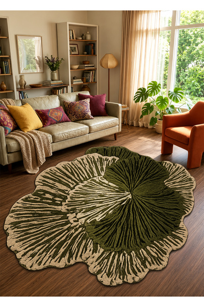 Rugs Modern Halı SDT Karışık Desenli Modern Dokuma Taban Dekoratif Halı sdtam...