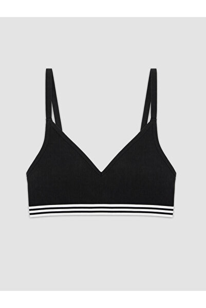 LC Waikiki Rmz Gi̇yi̇m Farki̇yla Striped Bustier with Pads Without Underwire