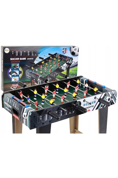 LEOPARD DEMASQUE MASĂ DE FOTBAL DIN LEMN, SET DE JOC, MODEL XXXL + PICIOARE