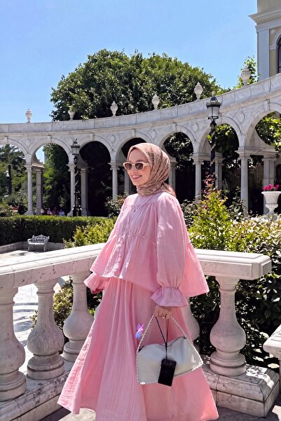 Silk Home Soft Eşarp Çakıl Taşı Pembe