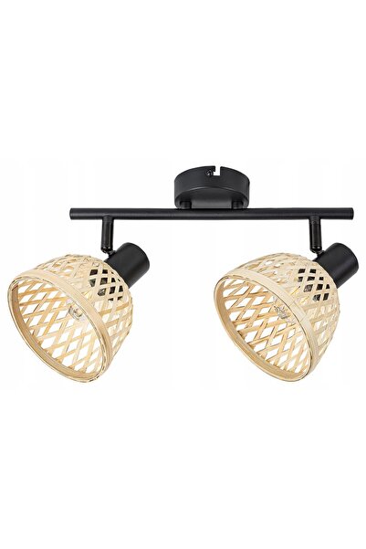 Rabalux Reflector de lampă dublu Rattan E14