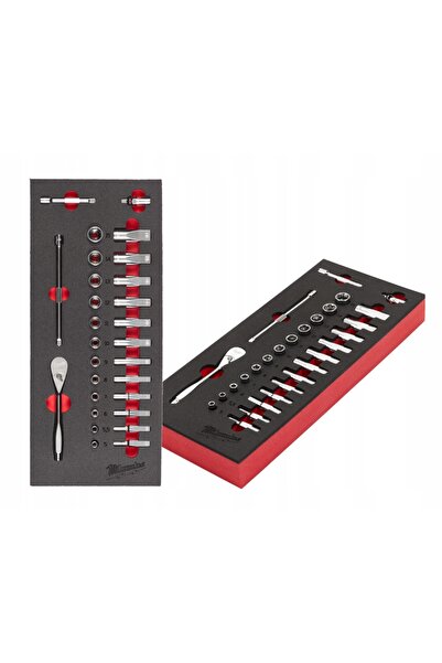 Milwaukee Elec Tool Inserție cu unelte, priză/antrenare 1/4, tip inserție din...