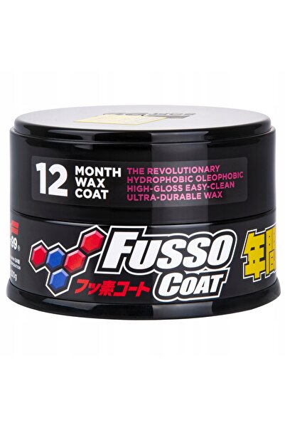 soft99 Set ceară auto solidă FUSSO COAT 12 luni 200 gr