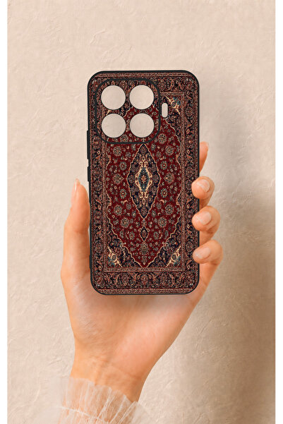 Vip Case Mi 17T Pro 5G Uyumlu Acem Halı Desenli Silikon Kılıf
