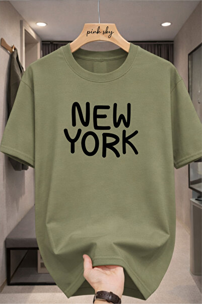 Pink Sky Premium Oversize T-Shirt 100% Cotton Unisex Comfortable Fit Trending...