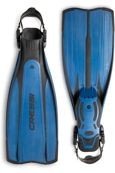 Cressi Lightweight and Well-Balanced Open Heel Scuba Diving Fins - Pro Light:...