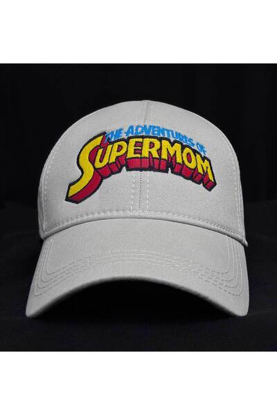 Yetişkin The Adventures Of Supermom Nakışlı Ayarlanabilir Şapka