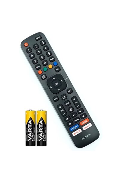 GSC ®   Telecomandă TV 673 compatibilă cu Hisense, EN2BI27H, inteligentă cu Y...