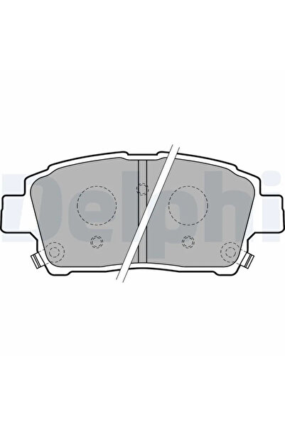 DELPHİ Set Placute Frana Frana Disc Byd F3 Limuzina/G3 Limuzina/G3R Englon SC...