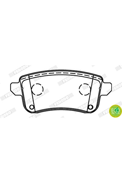 FERODO Set Placute Frana Frana Disc Renault Fluence/Megane 3/Megane Cc 2008-2020