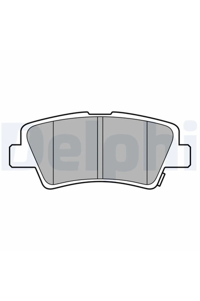 DELPHİ Set Placute Frana Frana Disc Hyundai Kona/Sonata 7/I30 Cupe Kia Cadenz...