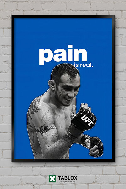 TABLOX Toni Ferguson MMA UFC borac Sportska drvena ukrasna MDF slika