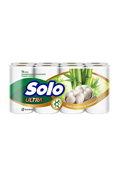 Solo Tuvalet Kağıdı 16'lı Bambu