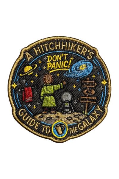 Ex Patch A Hitchhiker's Guide To The Galaxy Peç Patch - 10 cm