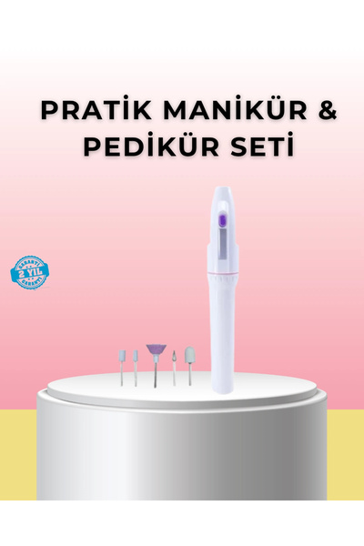ARMÜZ Professional Electric Nail Care Drill Kit – Low Noise and Portable Design