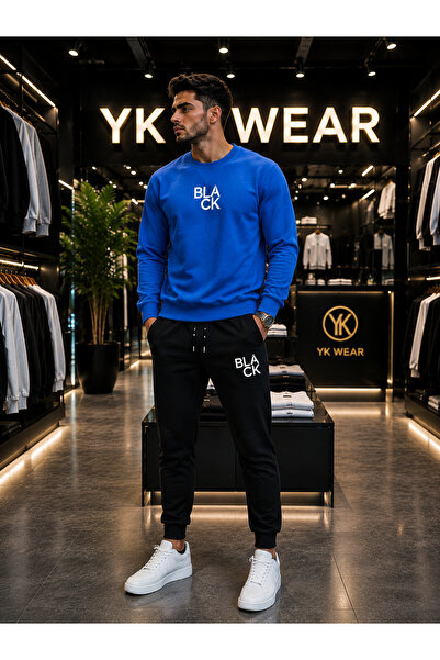 YK WEAR Exclusive Black Unisex Tracksuit Set – Premium Quality